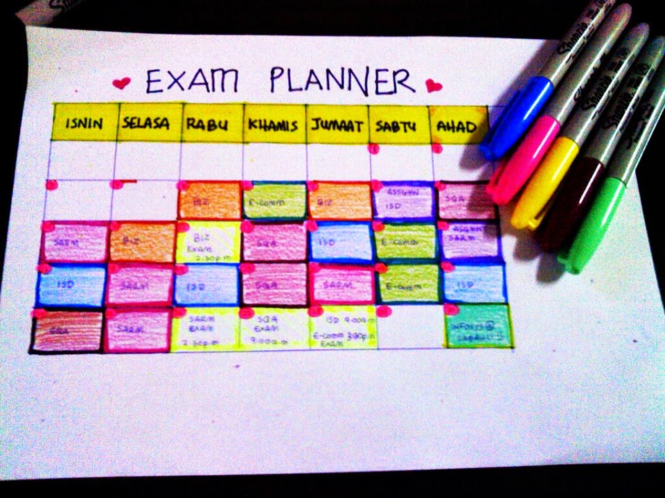 Perancangan jadual hidup yang efektif